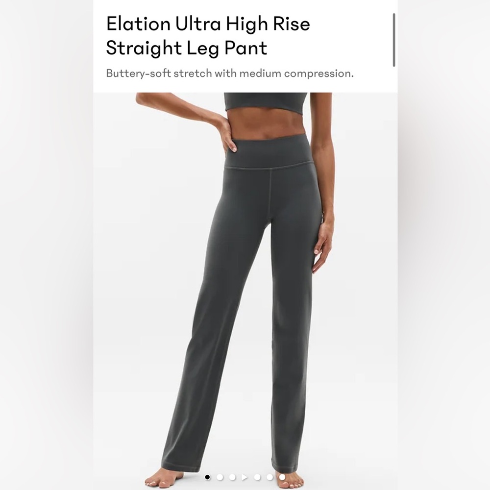 Athleta Elation Ultra High Rise Straight Leg Pant